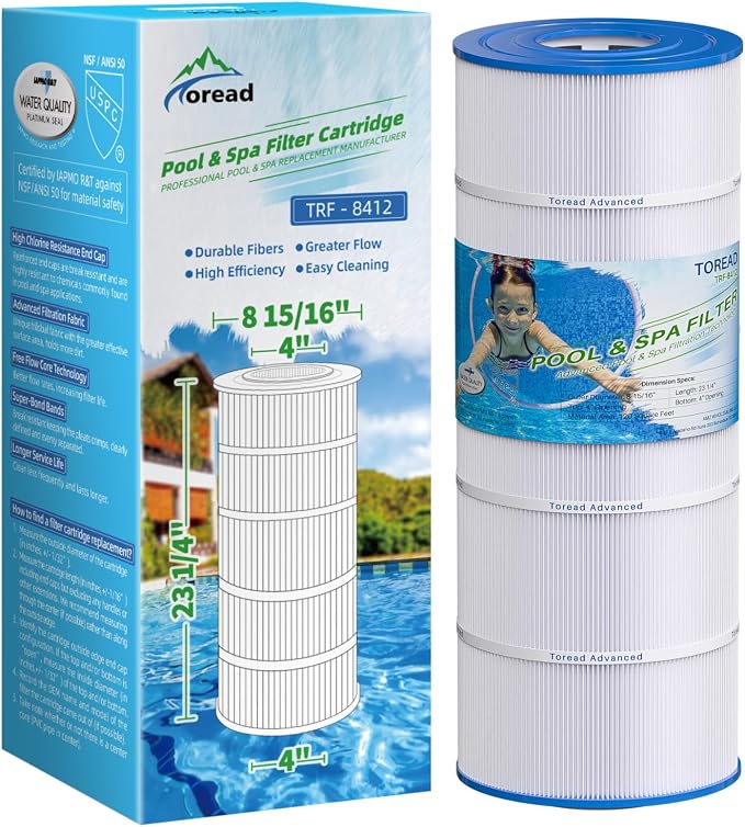 TOREAD Replacement for Pool Filter PA120, Unicel C-8412, Filbur FC-1293 by TOREAD