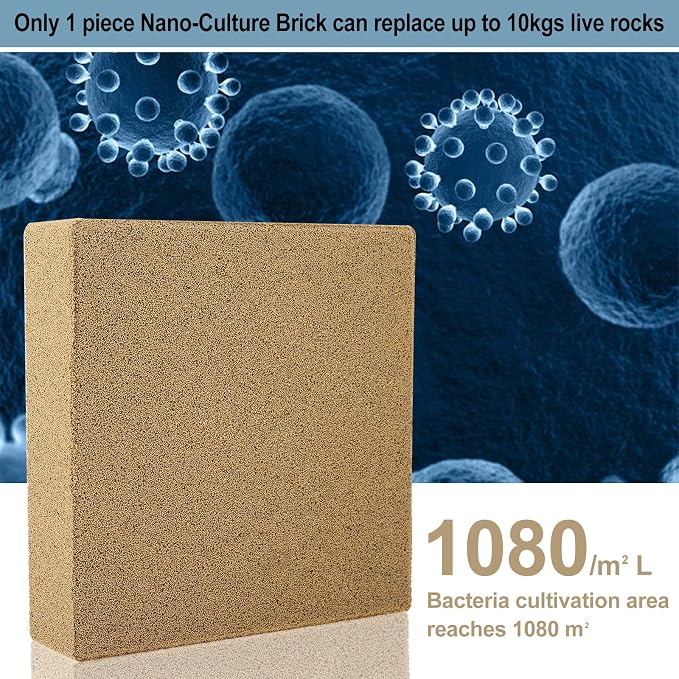 RealPlus Aquarium Filter Media Bio Ceramic Brick Bio Filter Media - Image 4