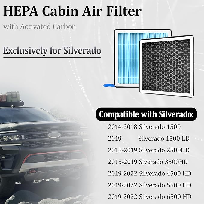 silverado Dedicated CF11809 Cabin Air Filter - Image 2