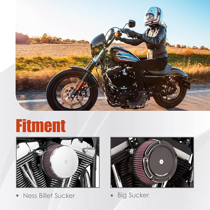 18-762 Air Cleaner Outer Cover for Billet Sucker and Big Sucker Stage, Carbon - Image 2