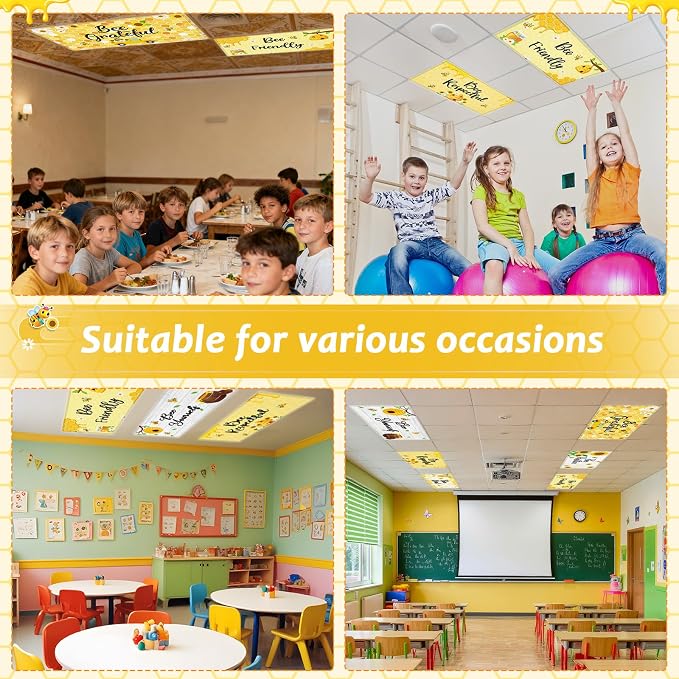 6 Pcs Fluorescent Light Covers - Image 7
