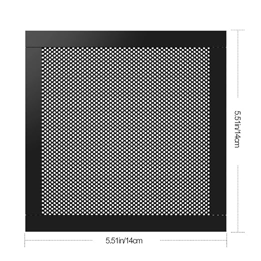MoKo 140mm Dust Filter for Computer Cooler Fan, Magnetic Frame PC Fan Dust Mesh - Image 5