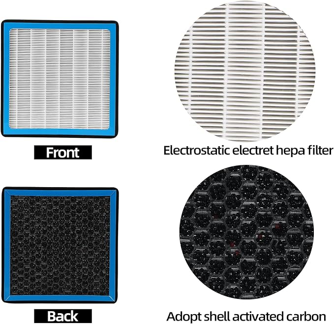 CF10374 Cabin Air Filter with Nutshell Activated Carbon Compatible with - Image 4