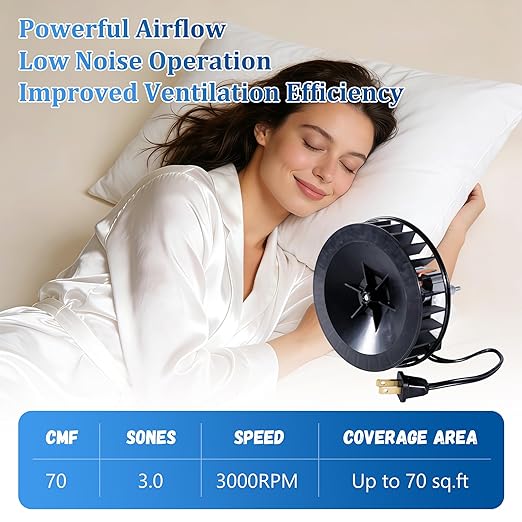 S97017646 S99080592 Bathroom Exhaust Fan Motor and Blower Wheel Replacement – - Image 4