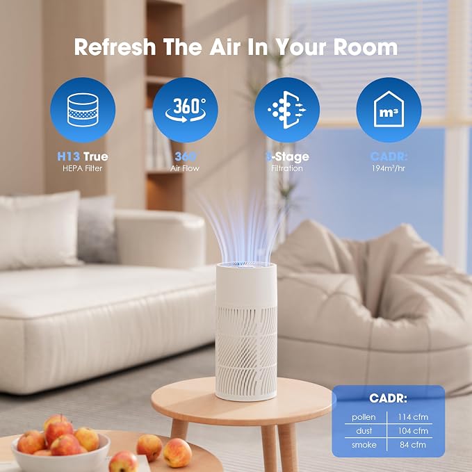 Nuwave H13 True HEPA Air Purifier - Image 4