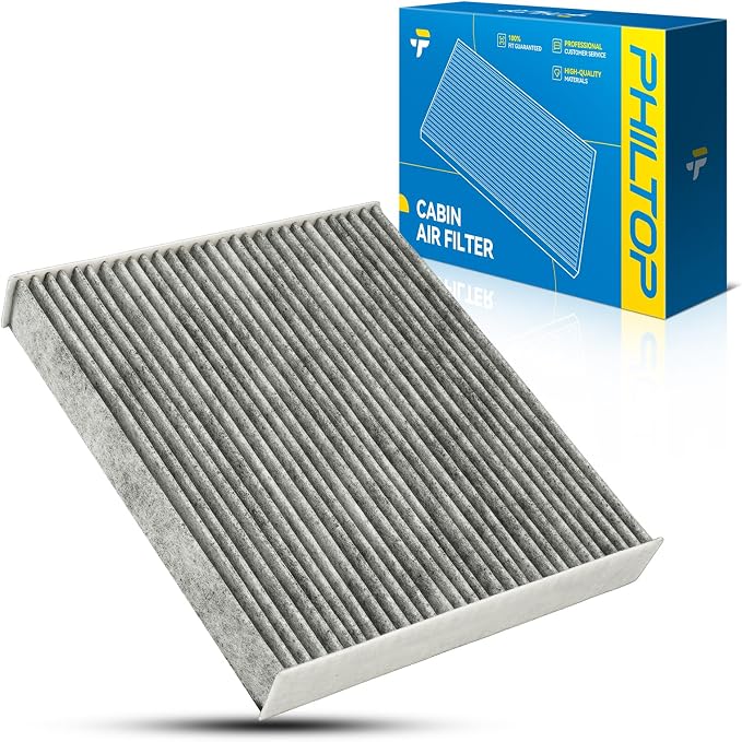 PHILTOP Cabin Air Filter w/Activated Carbon, Compatible by PHILTOP