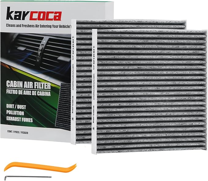 CF12160 Cabin Air Filter With Activated Carbon Compatible with Hyundai Kona by KARCOCA