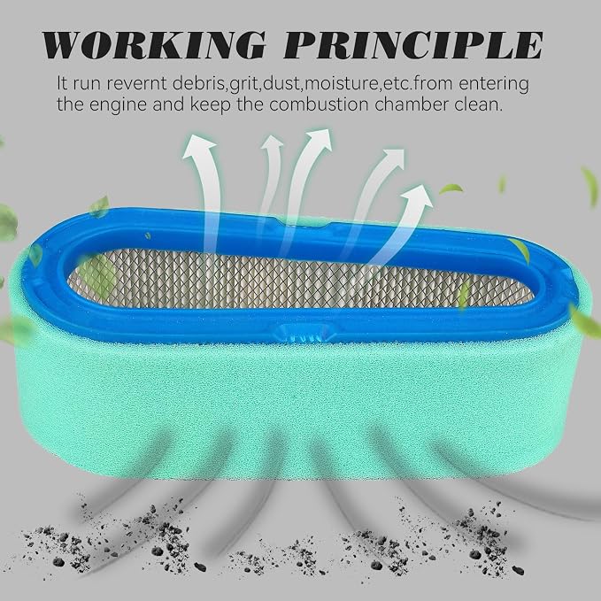 493910 691667 Air Filter for B&S 493910 691667 4166 5075 5075H 5075K 28A702 - Image 4