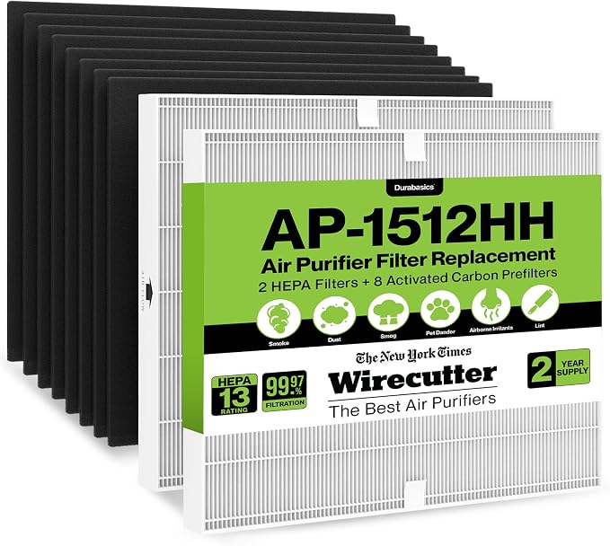 AP-1512HH HEPA Set Compatible by Durabasics