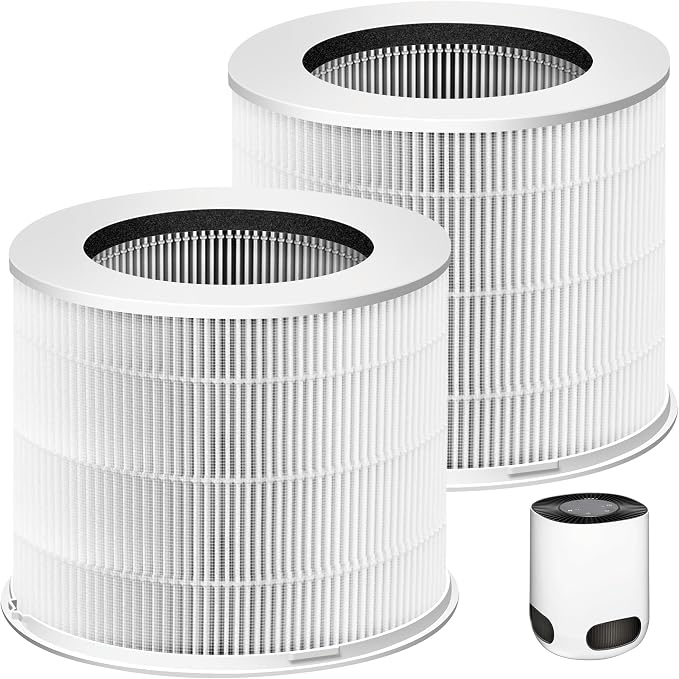 12020 HEPA Replacement Filter for Clorox Tabletop Room Air Purifier 11020 & by Pulluty