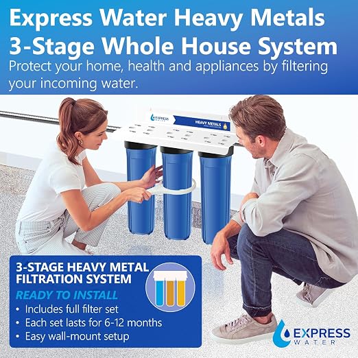 Whole House Water Filter System| Heavy Metal| 3 Stage Water Purifier Whole Home - Image 2