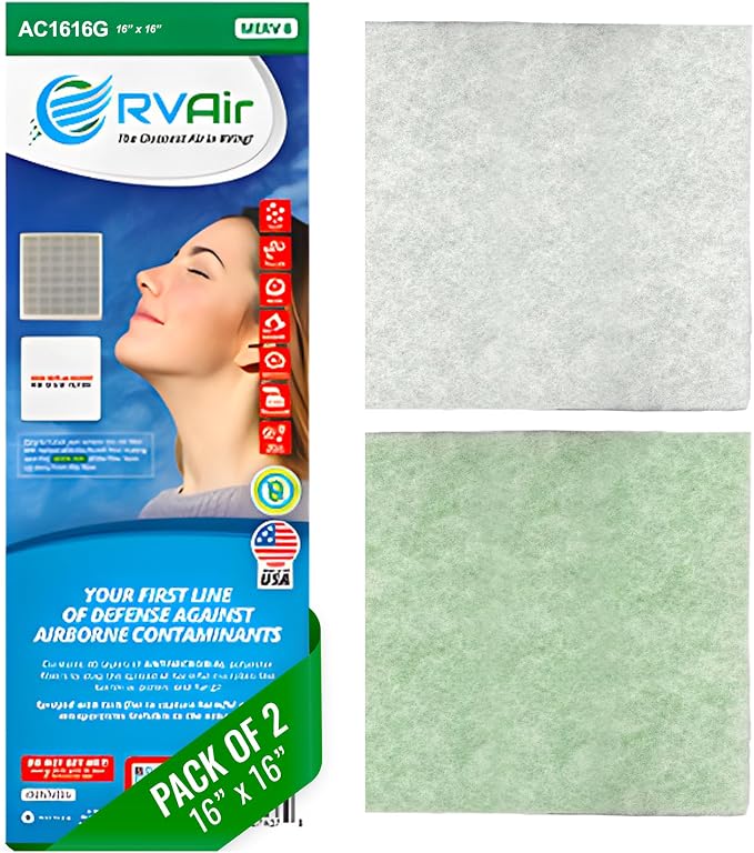 AC Filter - Air Conditioner Replacement Filters - RV Air Cleaner - Camper by RVAair