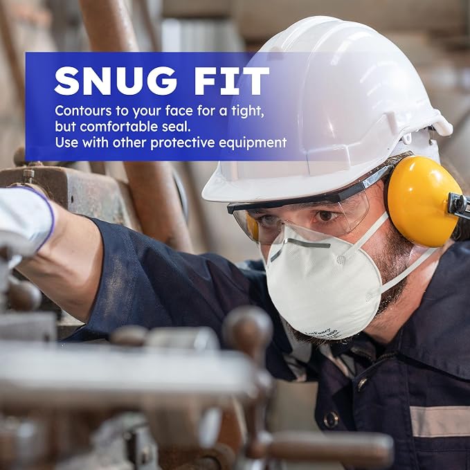 NIOSH N95 Mask, Disposable Face Mask, Against Dust, Air Pollution, Safety Mask - Image 6