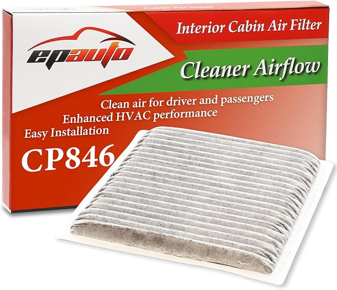 EPAuto CP846 Replacement for Subaru/Toyota Premium Cabin Air Filter includes by EPAuto