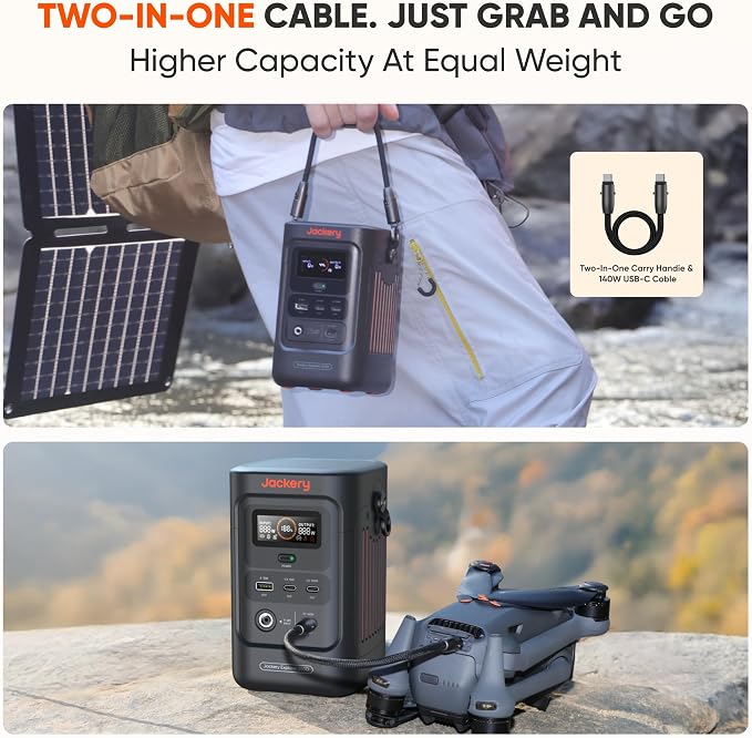 Jackery Explorer 240D Power Bank, LiFePO4 Battery 256Wh Portable Power Station - Image 5
