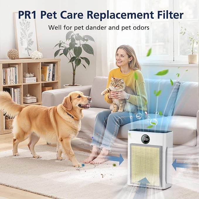 PR1 Replacement Filter for Mooka PR1 Air Purifier for Home Large Room up to - Image 5