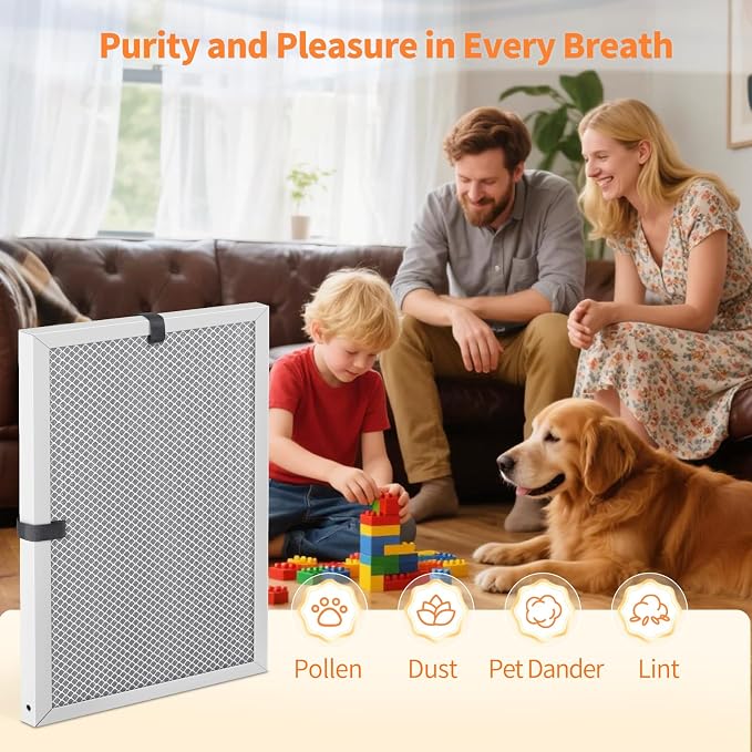 2-Pack 16x20x1 MERV 8 Reusable & Washable Electrostatic Air Filters - Image 7