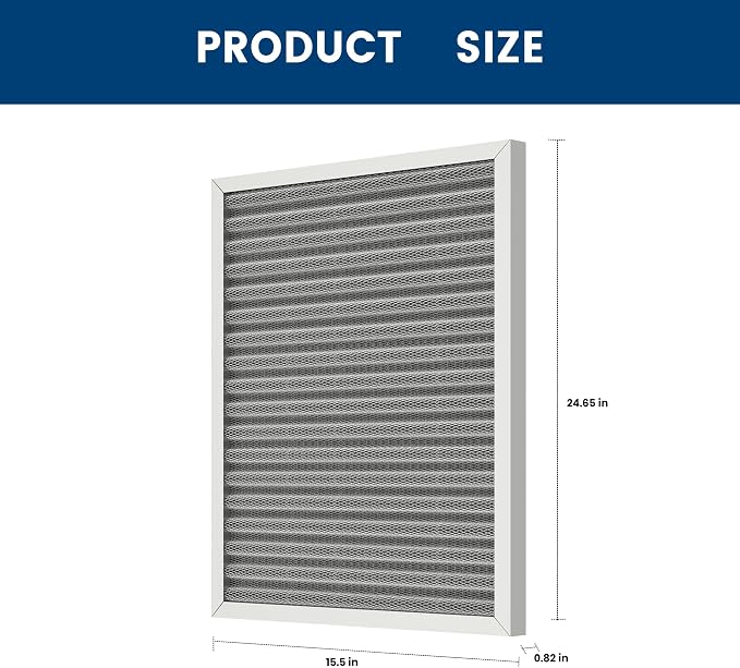 16x25x1 HVAC Furnace Air Filter, Lasts a Lifetime, the Last HVAC Filter You - Image 5