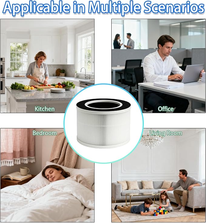 TD-1500 Replacement Filters for Tredy TD-1500 & TD-1500BM ​​Air Purifiers - Image 6
