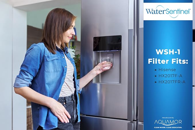 WaterSentinel WSH-1 Refrigerator Replacement Filter Fits: Hisense HX2017F-A - Image 4
