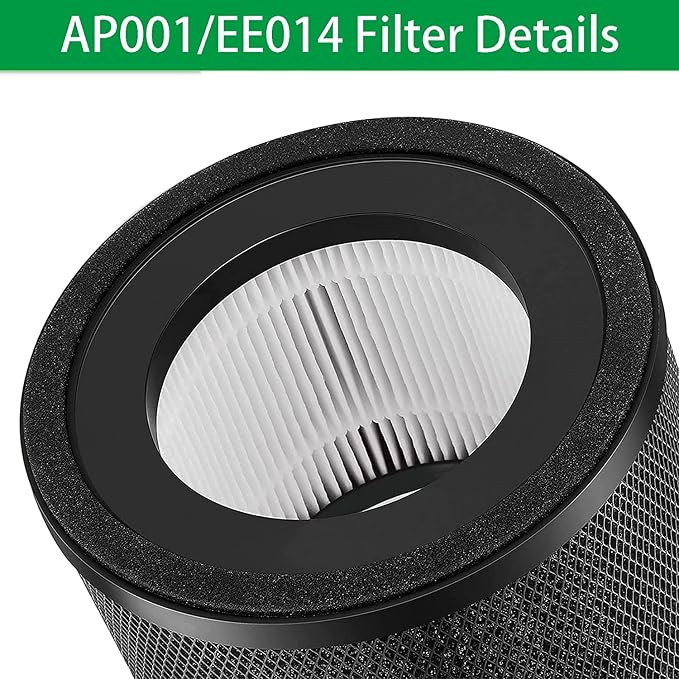 AP001 EE014 Filter, Lichelete 4 Pack True Replacement Filter Compatible - Image 4