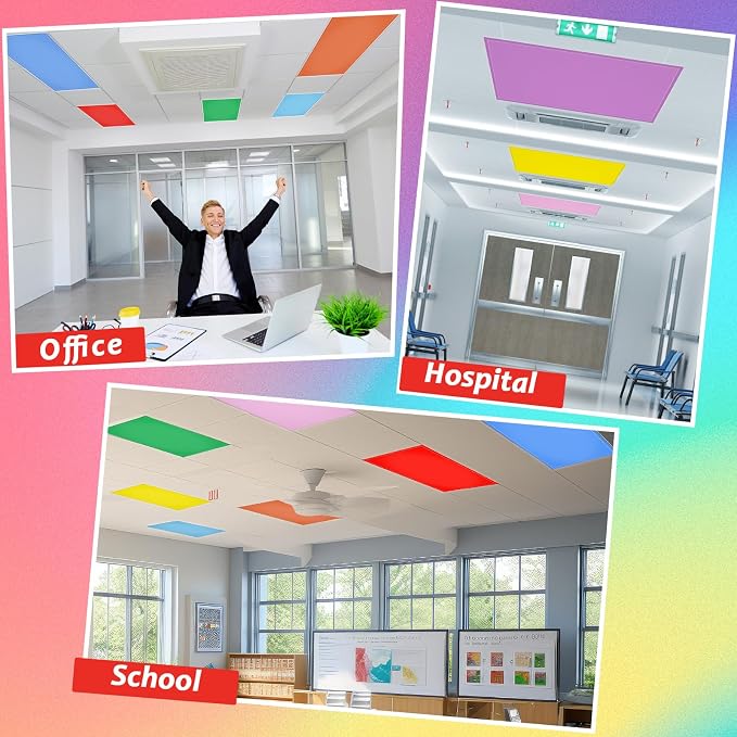 8 Pcs Fluorescent Light Covers - Image 5