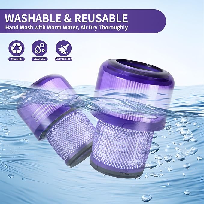OTTWL 3 Packs Vacuum Filters Replacement Parts Compatible - Image 7