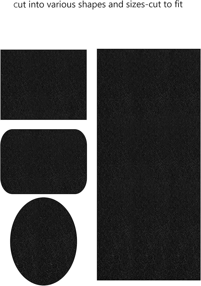 CFS – Pack of 2, Premium Cut-to-Fit Charcoal Carbon Anti-Odor Material Filter - Image 2