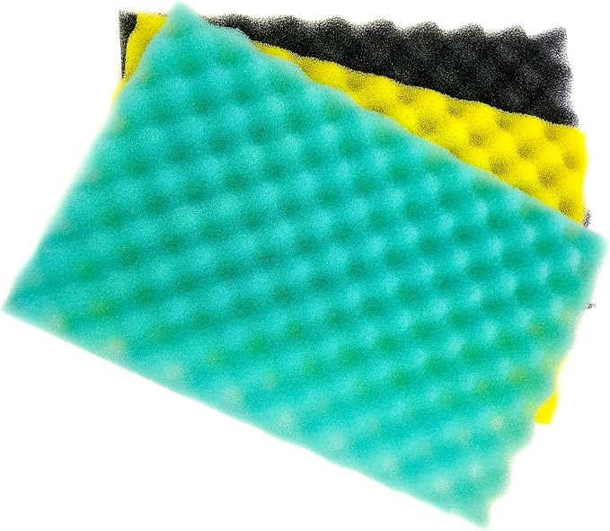 Wave Point Aquarium Bio Sponge Foam Filter Media Pad Cut-to-fit by Wave+Point
