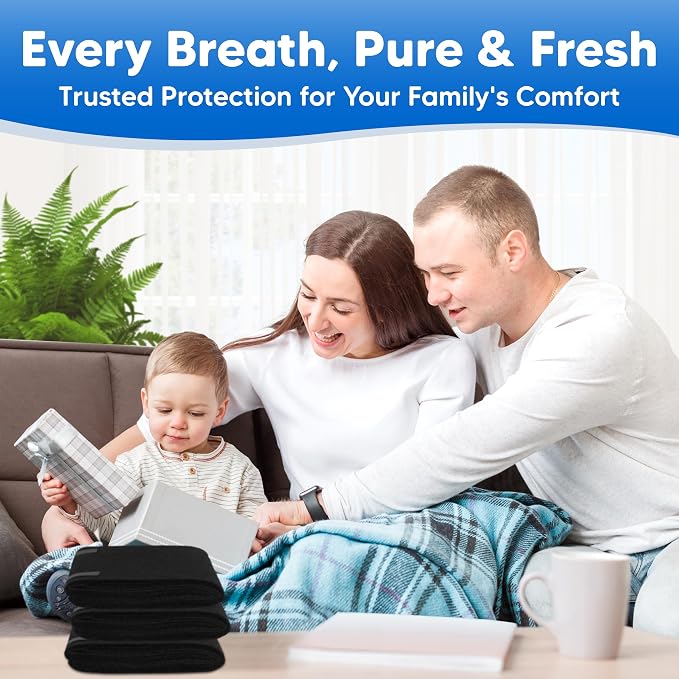 8-Pack HRF-AP1 Air Purifier Pre-Filter Replacement - Image 2