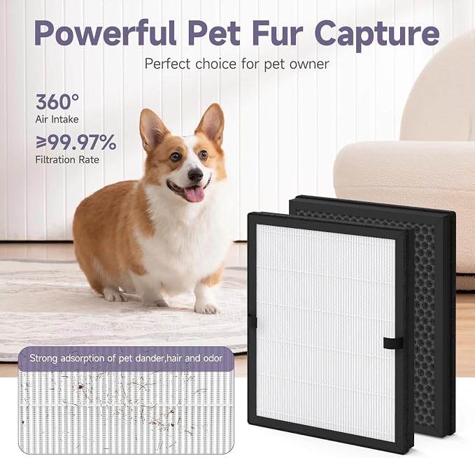 E-200 True HEPA Filter Replacement Compatible - Image 6