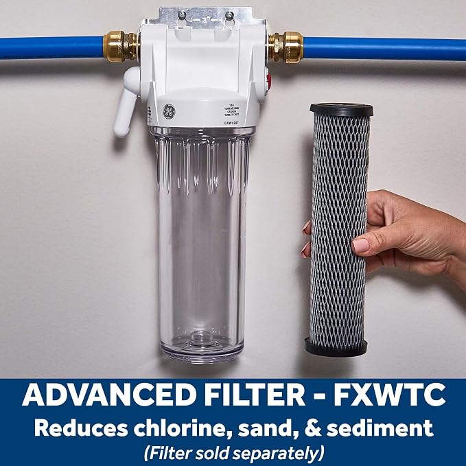 GE Whole House Water Filtration System, Rust & More, Install Kit & Accessories - Image 6