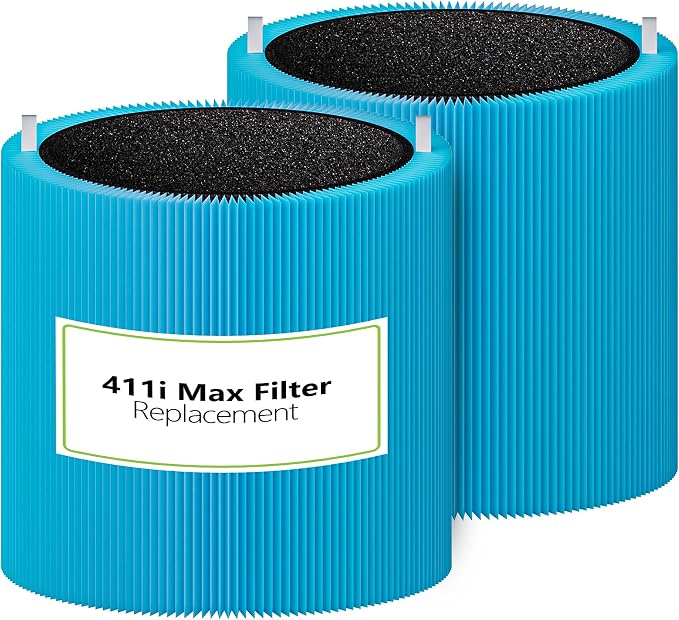 Blue Pure 411i Max AllergenBlock Replacement Filter Compatible by AirFilter