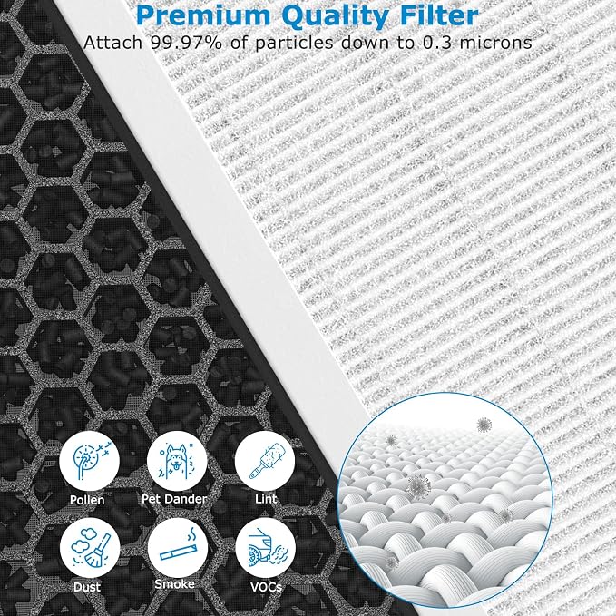 4 Pack vital 100 Replacement Filt-er Compatible - Image 4