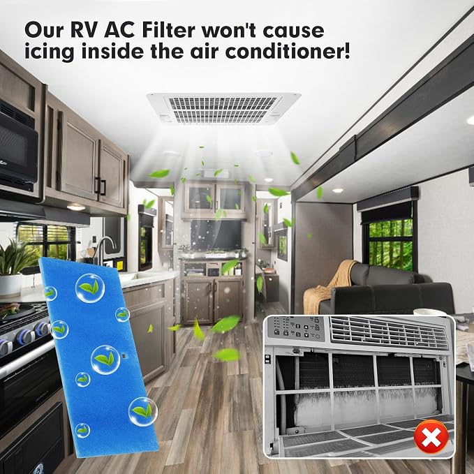 4-PACK RV Air Conditioner Filter Replacement Filters - Image 5