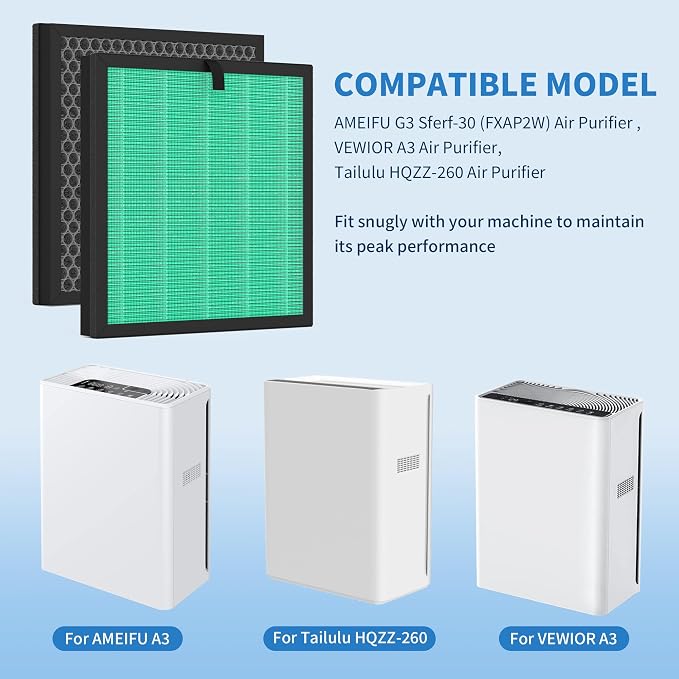 2 Packs G3 Replacement Filter Compatible - Image 2