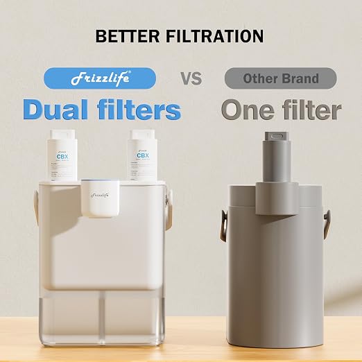 Frizzlife MD40 Rechargeable Water Filter Dispenser - Image 2
