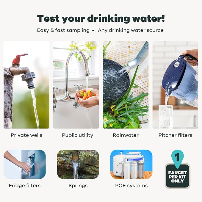 Tap Score Pesticides in Water Test Kit | Specialized EPA Certified Drinking - Image 5