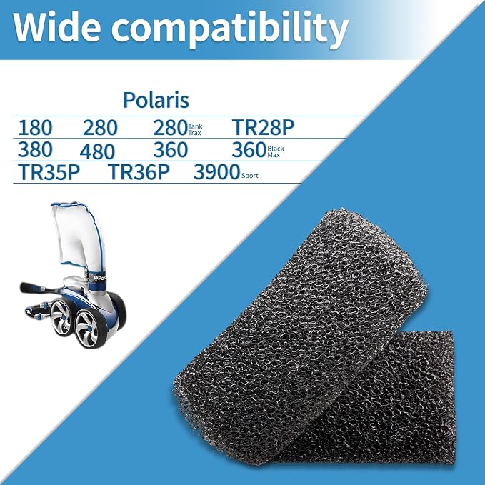 12 Packs Aquarium Fish Tank Filter Sponge, - Image 6