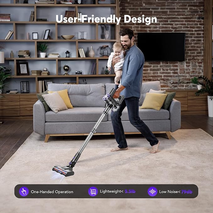 Cordless Vacuum Cleaner Rechargeable - Image 2