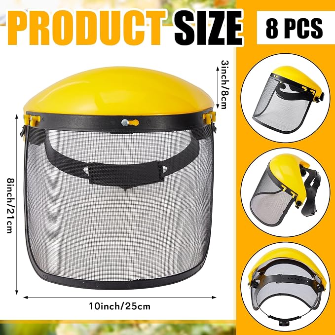 Amylove 6 Pcs Safety Face Shield - Image 2
