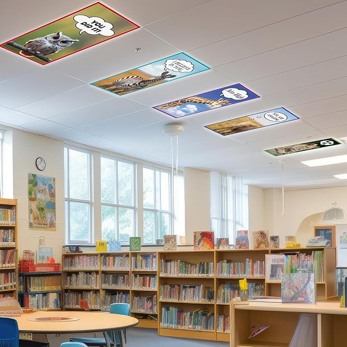 Wiooffen 6 Pcs Fluorescent Light Covers - Image 6