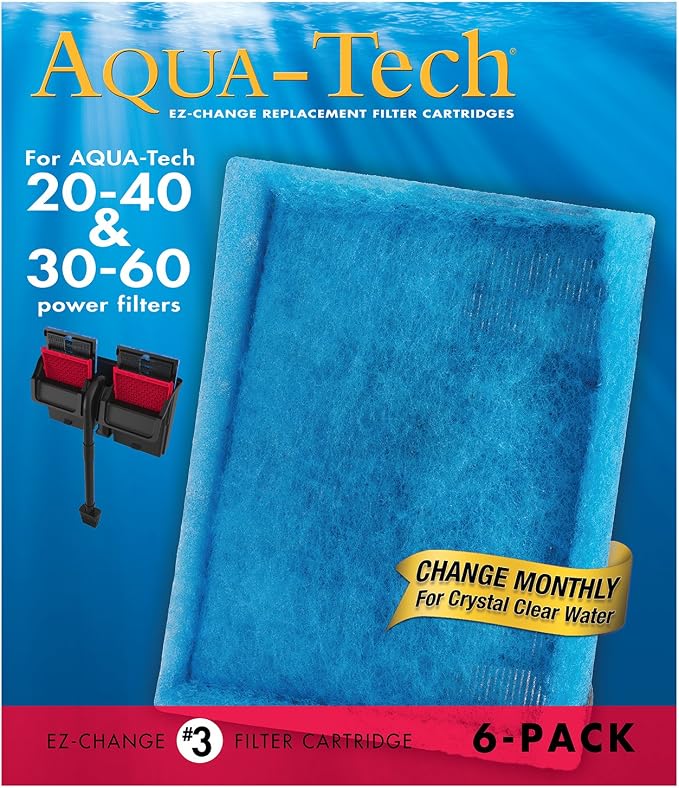 Aqua-Tech EZ-Change Aquarium Replacement Filter Cartridge EZ #3 - Image 2