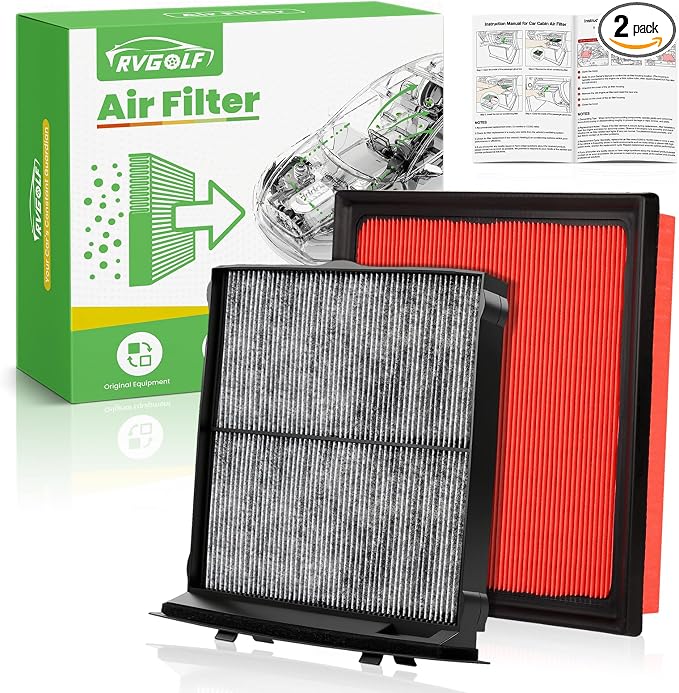 Engine+Cabin Air Filters Set Fit by RVgolf