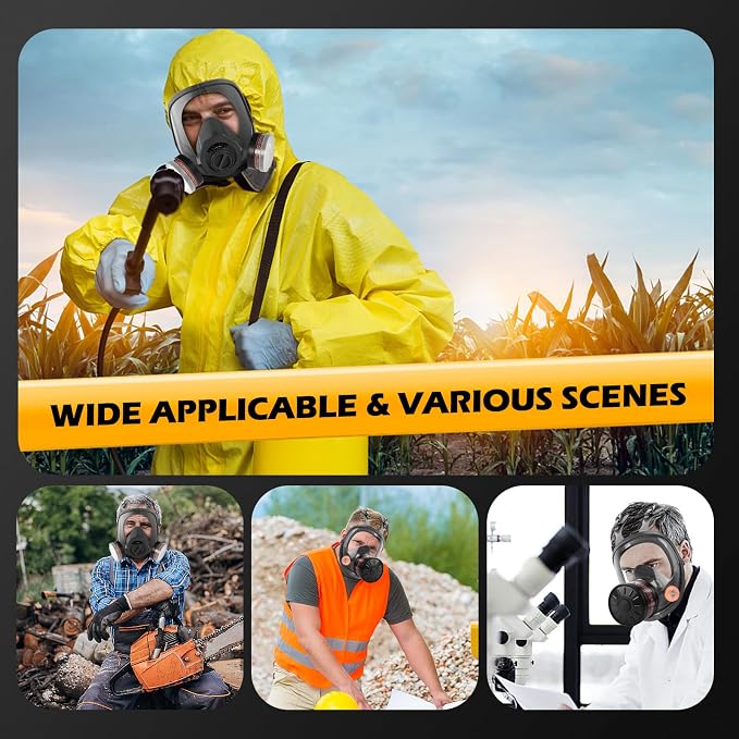 HANUU Gas Masks Survival Nuclear and Chemical, Gas Mask - Image 7