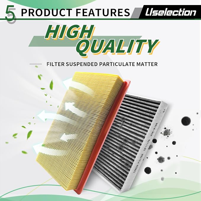 Cabin Engine Air Filter W/Activated Carbon Kit - Image 6
