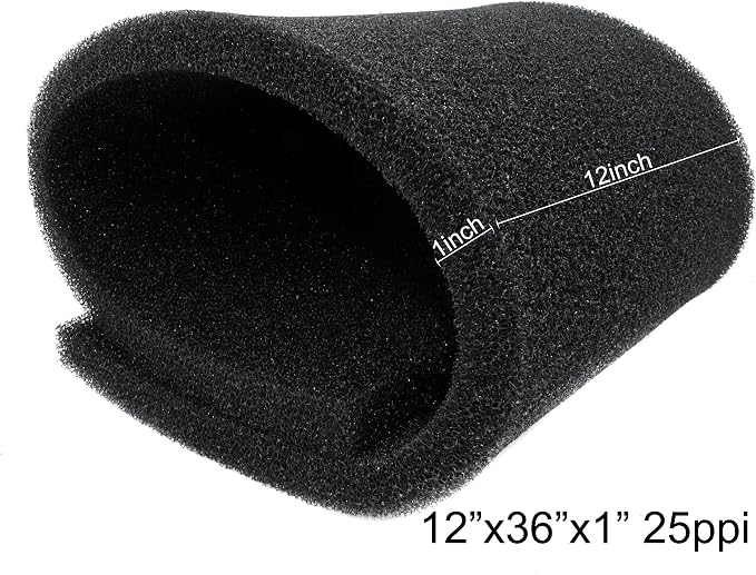 AFA Aquarium Filter Media Sponge Pad, Fish Tank Bio Open Cell Coarse Foam Block - Image 4