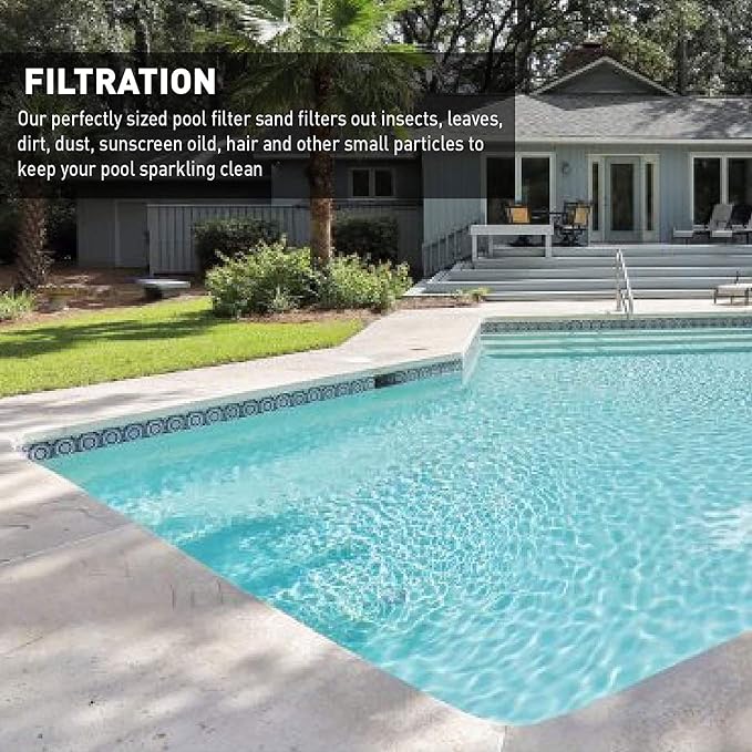 Palmetto 2 Pack Pool Filter Sand, Clean and Clear Water, Natural Sand - Image 8