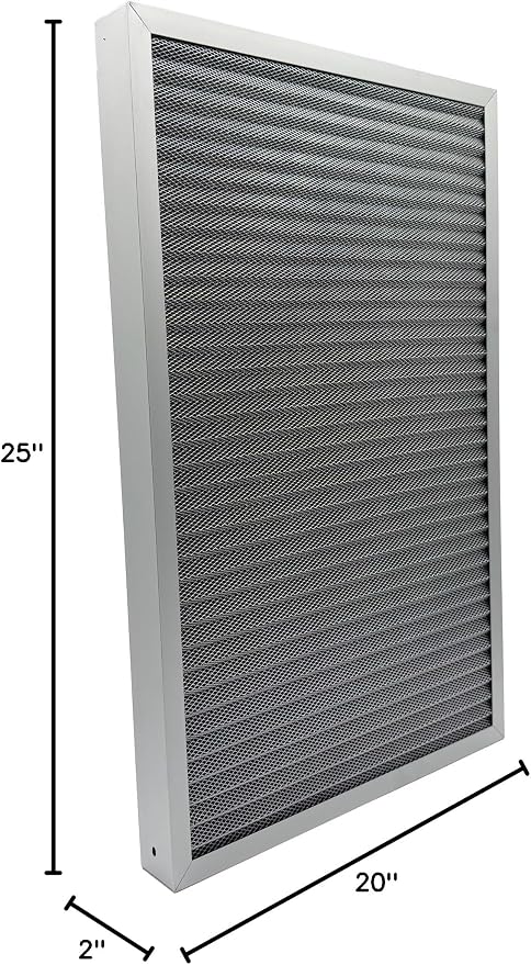 Washable Air Filter, Aluminum Electrostatic Air Filter - Image 7