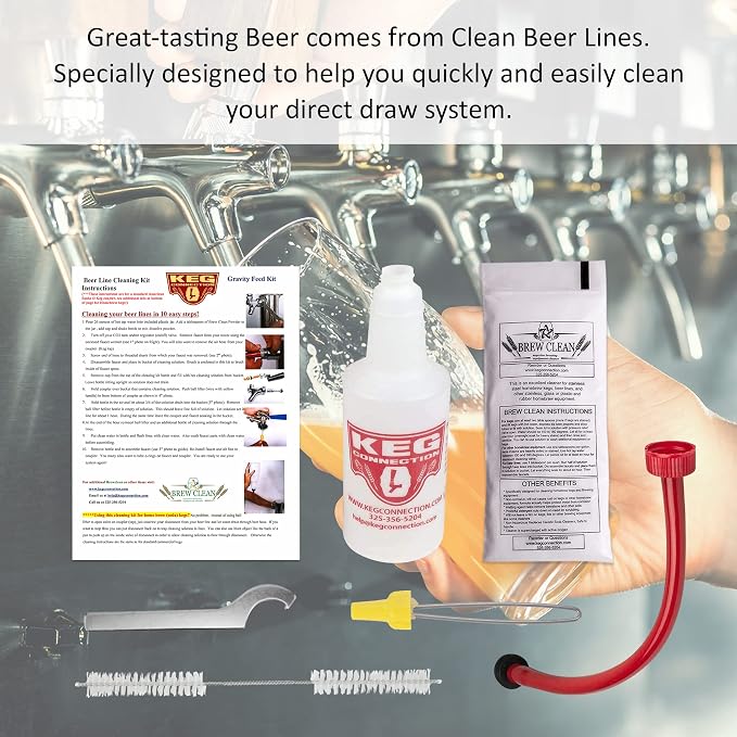 Kegconnection Kegerator Beer Line Cleaning Kit - Image 3